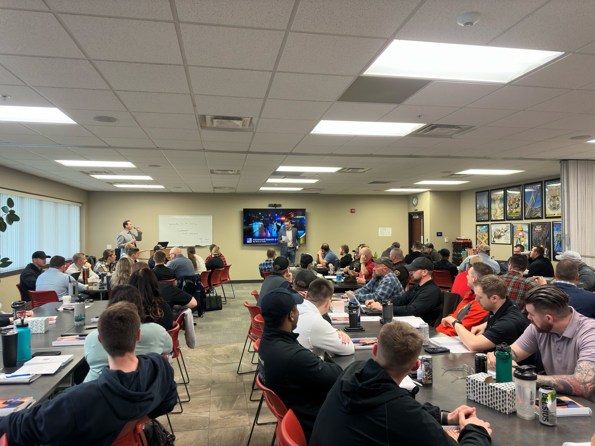 Ndirf NDIRF Sponsors Blue to Gold Law Enforcement Training - NDIRF