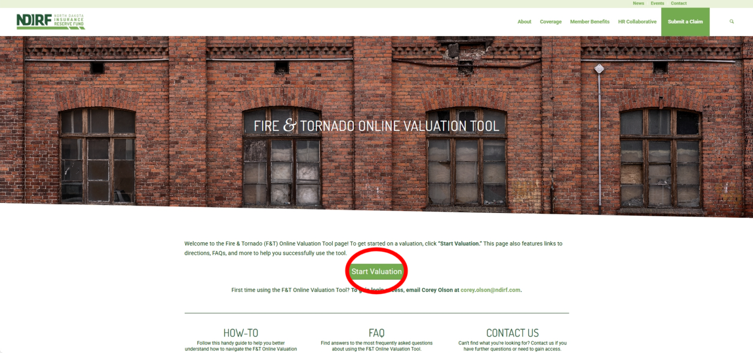 Ndirf How To Use the F&T Online Valuation Tool - NDIRF